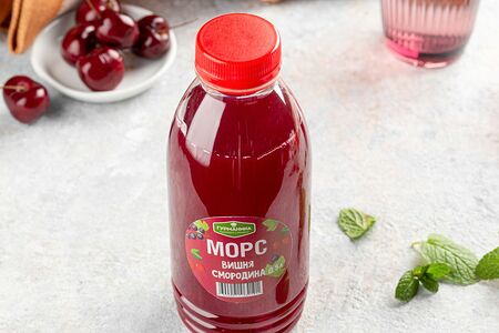 Морс вишня-смородина