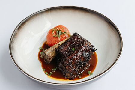 Говяжье ребро BBQ