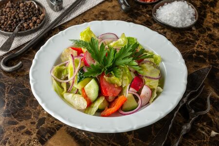 Овощной микс с растительным маслом