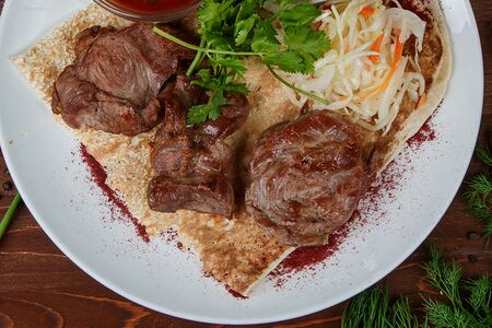 Шашлык из свинины корейка