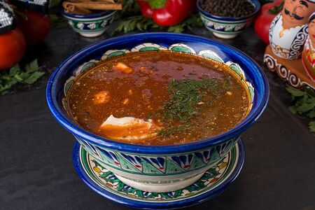 Борщ с говядиной