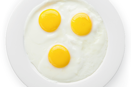 Яичница глазунья