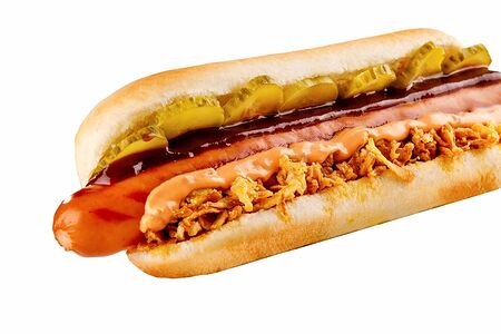 Хот-дог в булочке XL