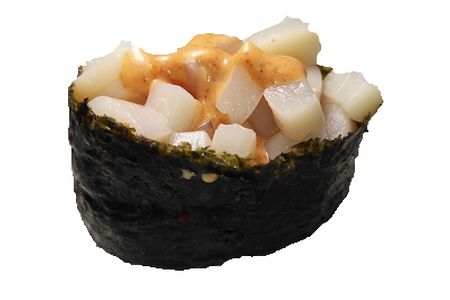 Спайси-суши с кальмаром