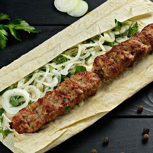Люля-кебаб из свинины