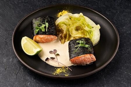 Стейк Лосось