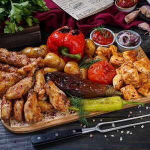 Ассорти куриное большое с овощами