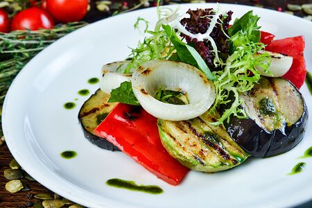 Болгарский перец на гриле