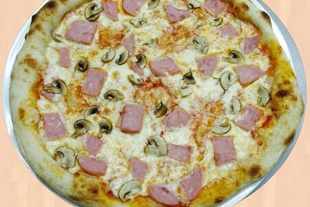 С грибами и ветчиной