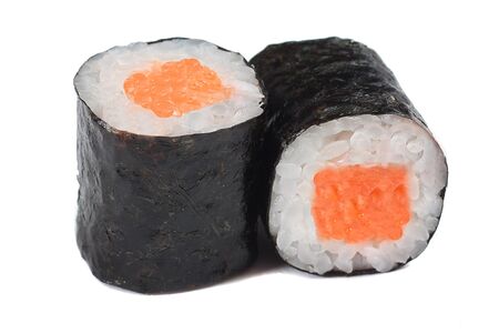 Мини-ролл с лососем