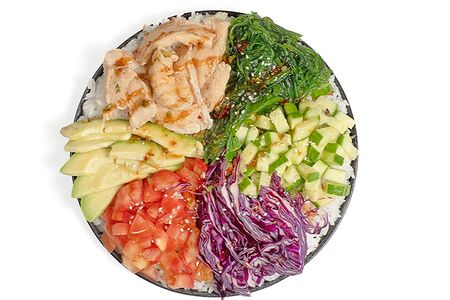 Поке с курицей