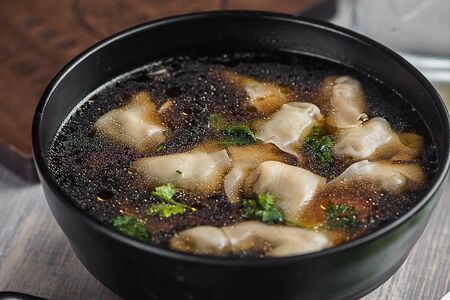 Вонтоны с морепродуктами