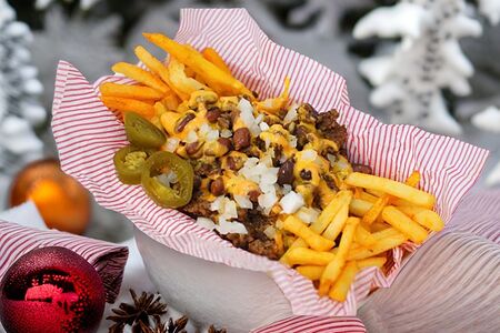 Картофель Фри Чилли Чиз