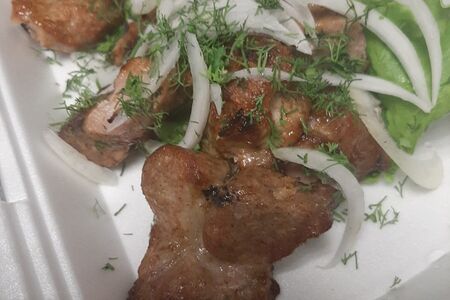 Шашлык из cвинoй мякоти