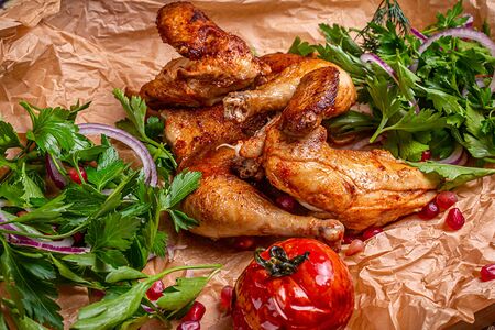 Цыпленок по-гальски