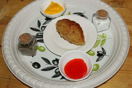 Котлета куриная рубленая с сыром