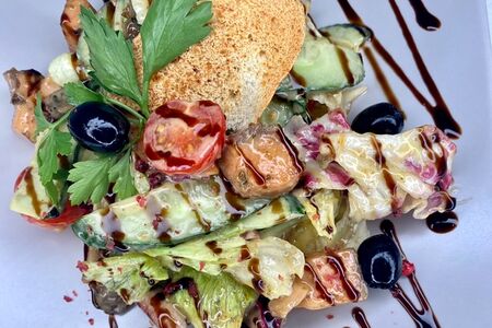 Тёплый с морепродуктами