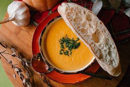 Тыквенный крем-суп
