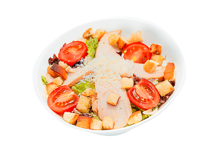 Салат Цезарь с курицей