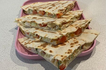 Кесадилья мясная