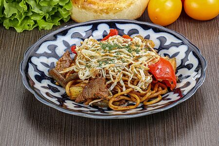 Лагман жареный