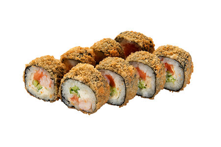 Ролл Морской микс темпура