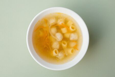 Суп с фрикадельками