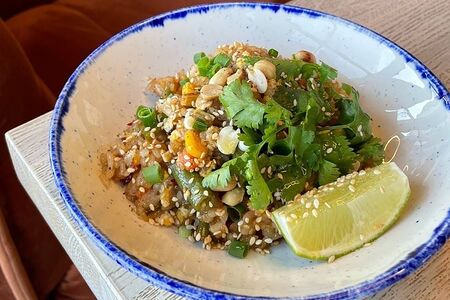 Рис с овощами в азиатском стиле