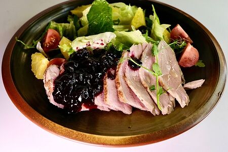 Утка-микс с конфитюром