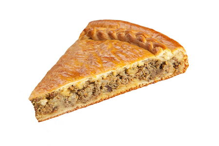 Пирог с печенью