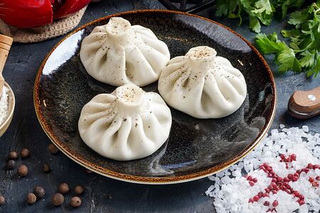Хинкали с мраморной говядиной