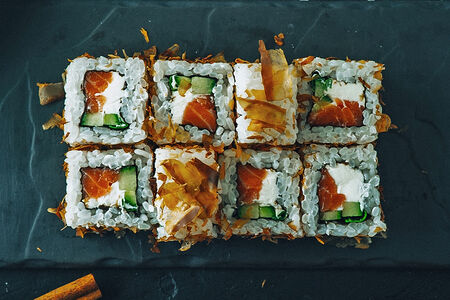 Бонито с лососем