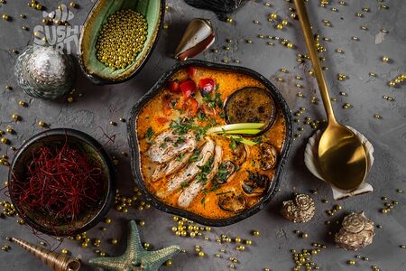 Карри с курицей