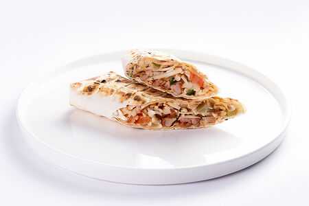 Шаурма с куриным бедром