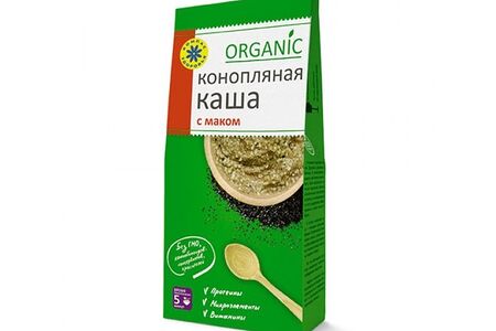 Каша конопляная с маком