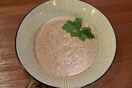 Суп-пюре грибной