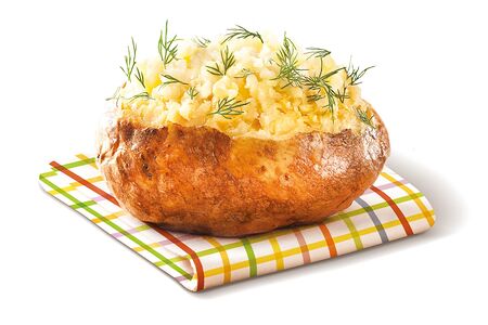 Крошка-Картошка с укропом и растительным маслом