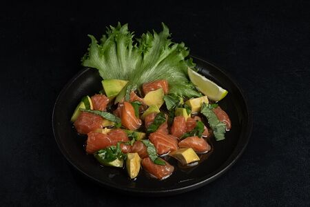 Севиче с лососем