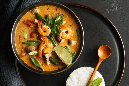 Том Ям с морепродуктами