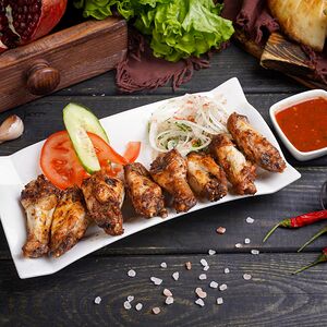 Шашлык из куриных крыльев