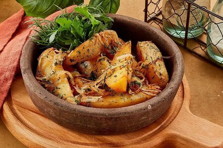 Домашний картофель по-грузински
