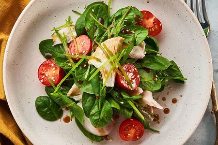 Фитнес-салат с индейкой