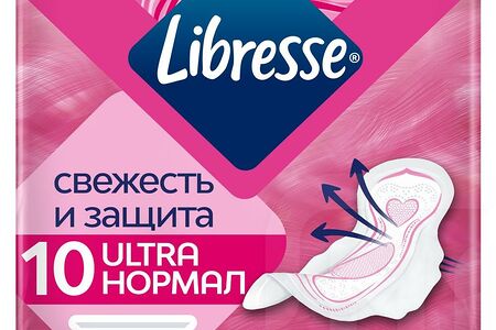 Libresse Ultra Прокладки Normal с мягкой поверхностью