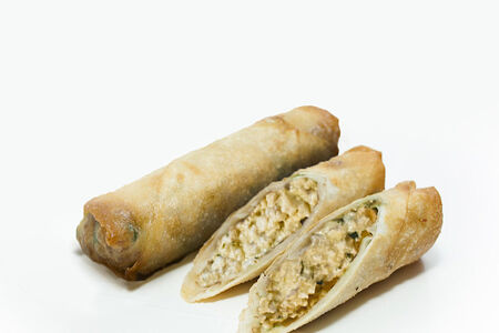 Спринг роллы с курицей