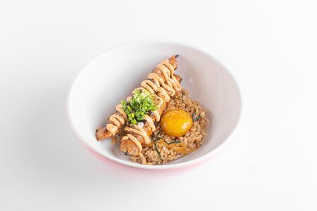 Японские шашлычки гриль с тунцом