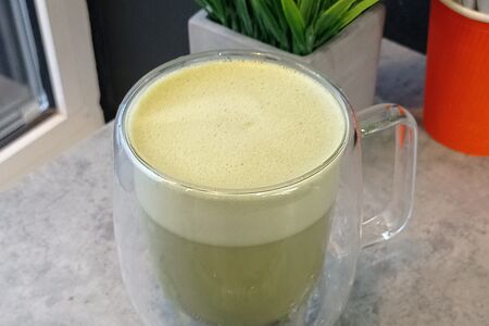 Матча банановая