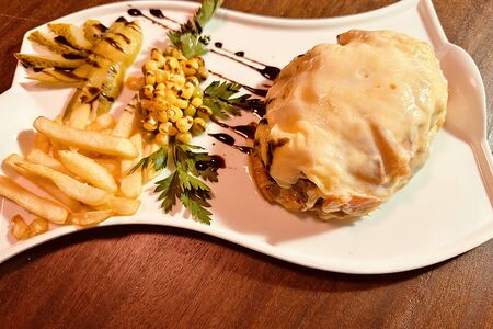 Мясо по-французски ( Филе кур.)