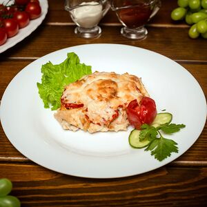 Отбивная из свинины по-французски