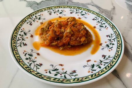 Поджарка из свинины