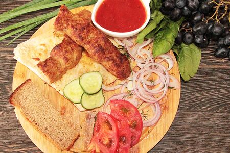 Люля-кебаб из баранины